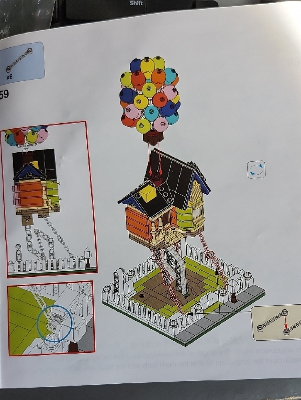 Balloon House Building Set - Colorful Floating Home - Picture 5 of 5